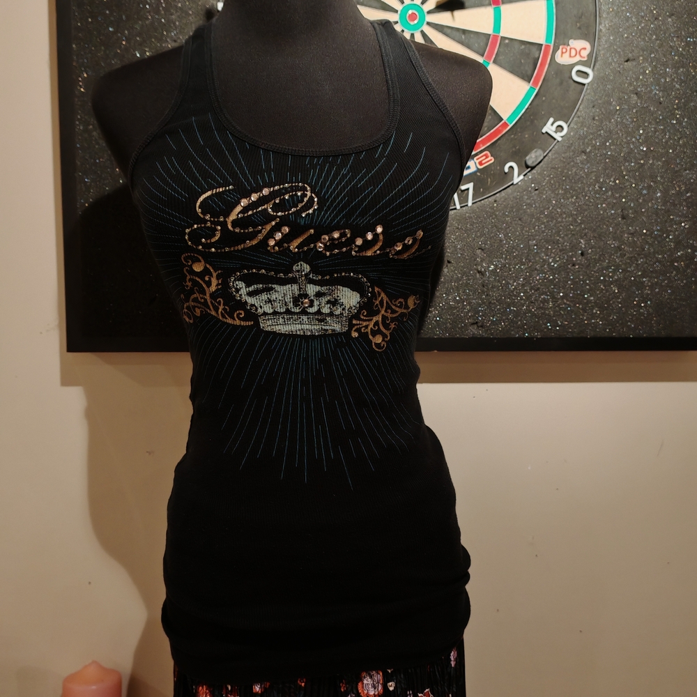 Guess Black Women's Tank Top